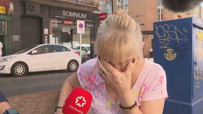 Conmoción vecinal en Vallecas tras la explosión de gas: "Se me cayó el suelo"