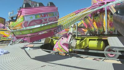 Heridos tres jóvenes tras un accidente en una atracción de la feria de Ciempozuelos