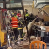 VÍDEO: Imágenes de la destrucción causada por la explosión de gas en un bar de Vallecas