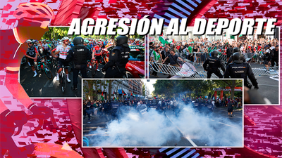 Así fue como una turba violenta reventó la Vuelta