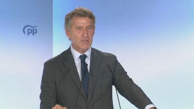Feijóo acusa a Sánchez de "violencia política" y le pide que ponga fin al "circo"