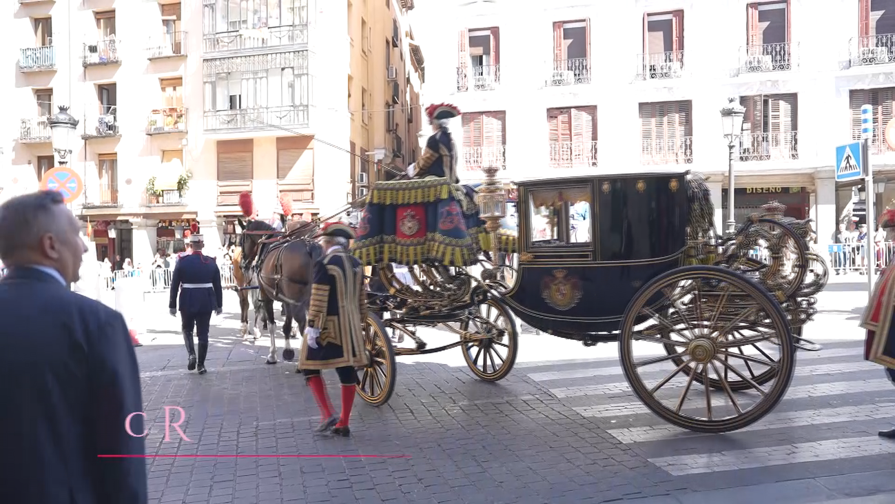 ¿Por qué unos Carruajes de Gala se pasean de vez en cuando por Madrid?