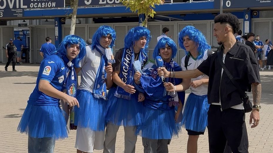 Las 'chicas de Bordalás', el talismán del Getafe CF