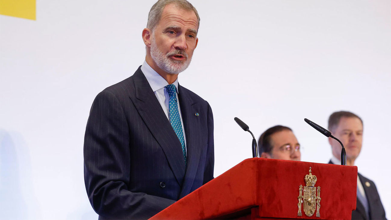 Felipe VI califica de "crisis humanitaria insoportable" la situación en una Gaza devastada