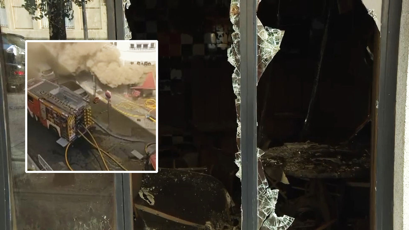 Se investigan las causas del incendio que arrasó el restaurante 'El Ñaño' en Chamberí: "Era como un volcán"
