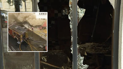 Se investigan las causas del incendio que arrasó el restaurante 'El Ñaño' en Chamberí: "Era como un volcán"