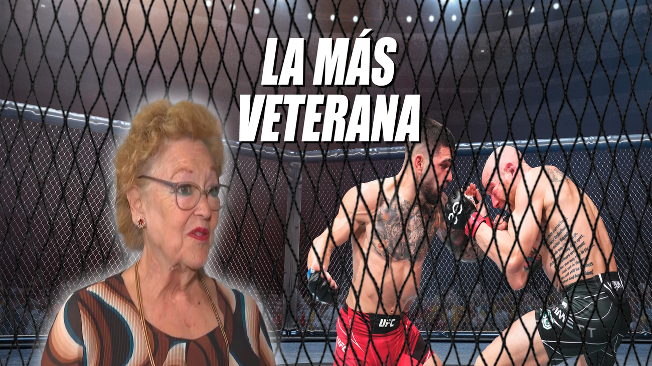 Pilar Artega, fanática de las artes marciales mixtas a sus 80 años