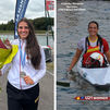 La torrejonera, Arancha Hinojosa, campeona de Europa sub'21 de kayak polo