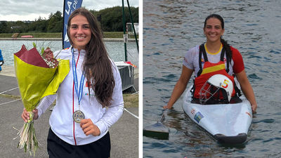 La torrejonera, Arancha Hinojosa, campeona de Europa sub'21 de kayak polo