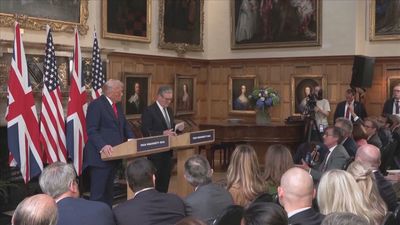 Starmer y Trump amplían ‘la relación especial’ con un pacto tecnológico y "desacuerdos" sobre Gaza