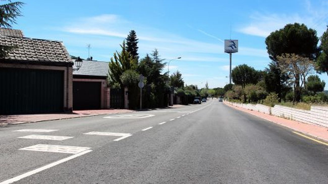 Urbanización Parquelagos, en Galapagar