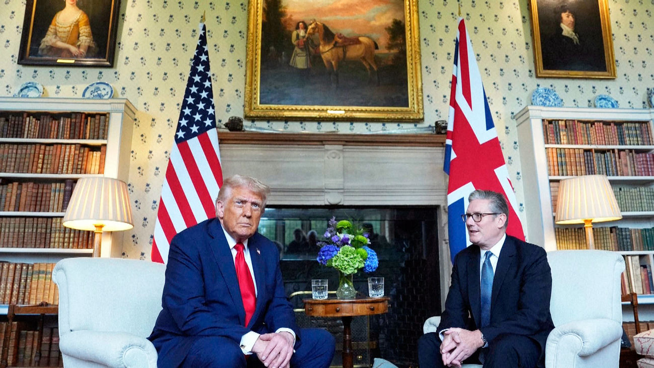 Trump se reúne con Starmer  para sellar "acuerdos millonarios"