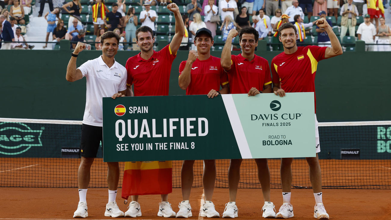 Esquipo español de la Copa Davis