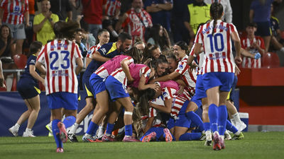 2-1. Atlético de Madrid femenino resucita en la prórroga y se mete en la fase liga