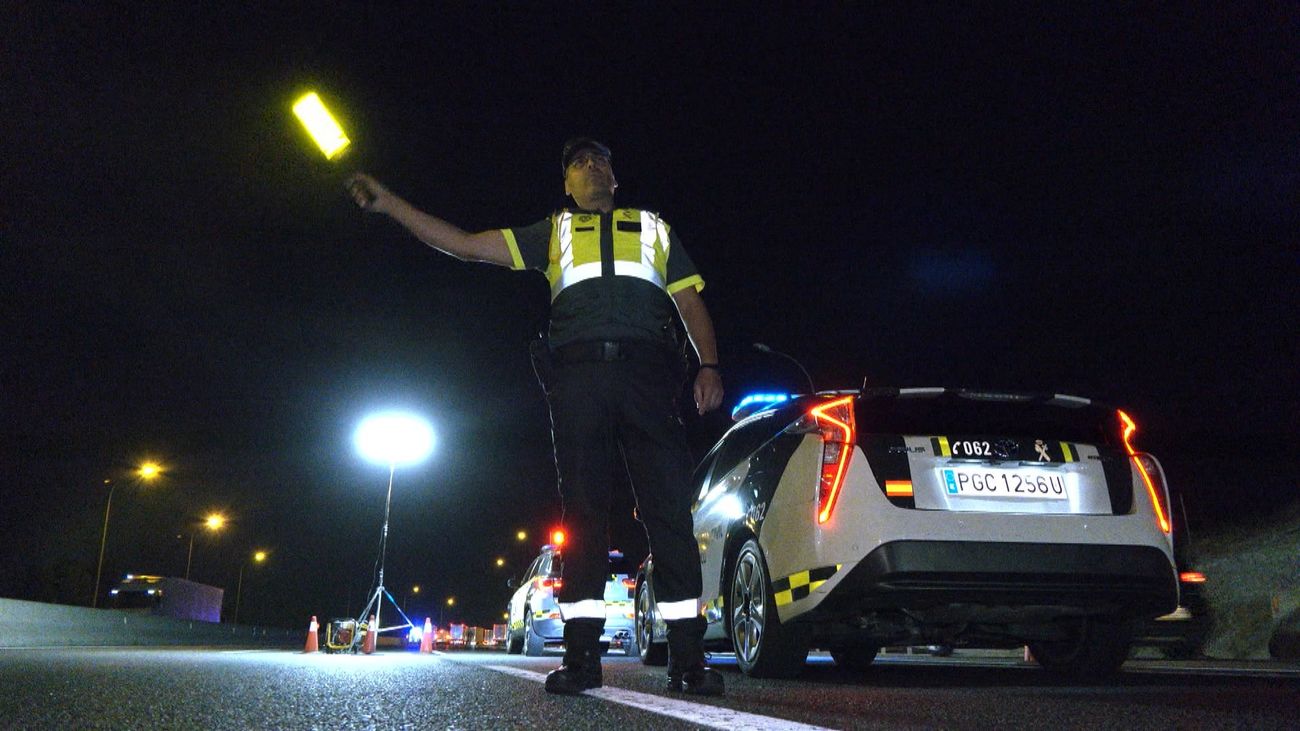 Acompañamos a la Guardia Civil en un macro control de transportes en Madrid