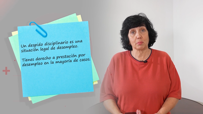 ¿Tengo derecho a paro si me han hecho un despido disciplinario?