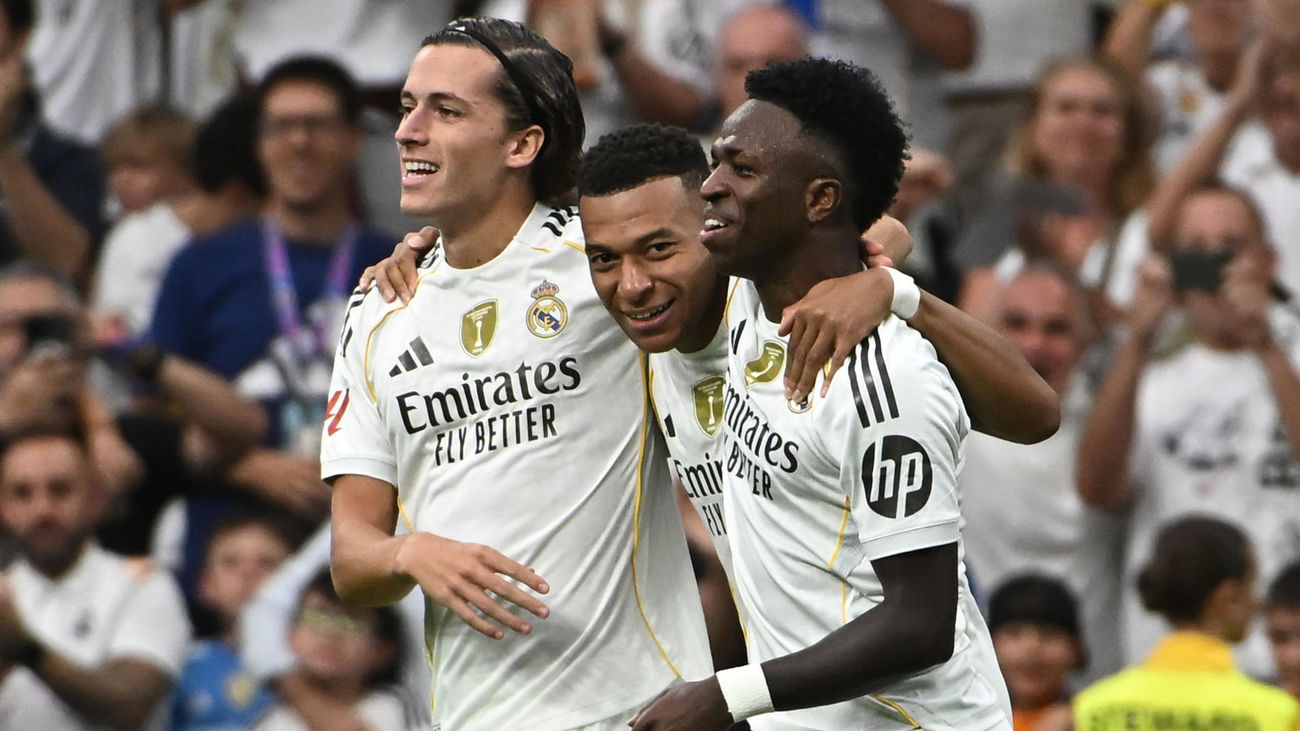Carreras, Mbappé y Vinicius