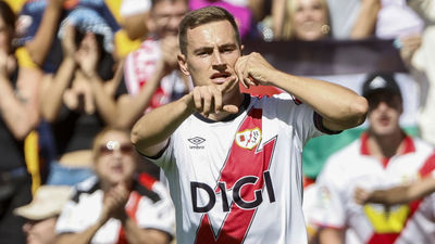 1-1. De Frutos rescata un punto para el Rayo ante el Celta