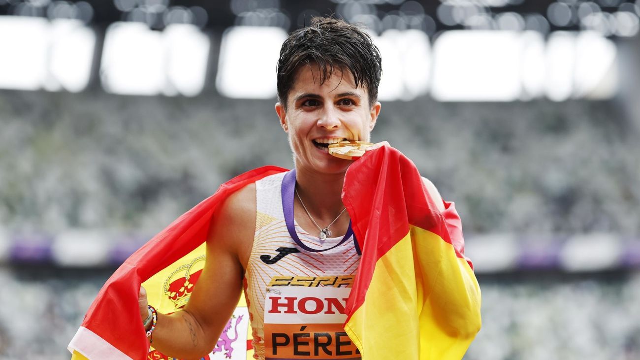 María Pérez revalida en Tokio el oro mundial en 20 kilómetros marcha