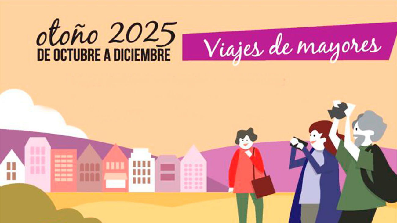 Getafe abre este lunes el plazo de preinscripción para 300 plazas de viajes municipales para mayores