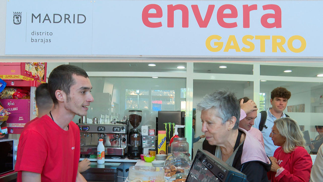 Madrid cuenta ya con su primera cafetería municipal gestionada por personas con discapacidad