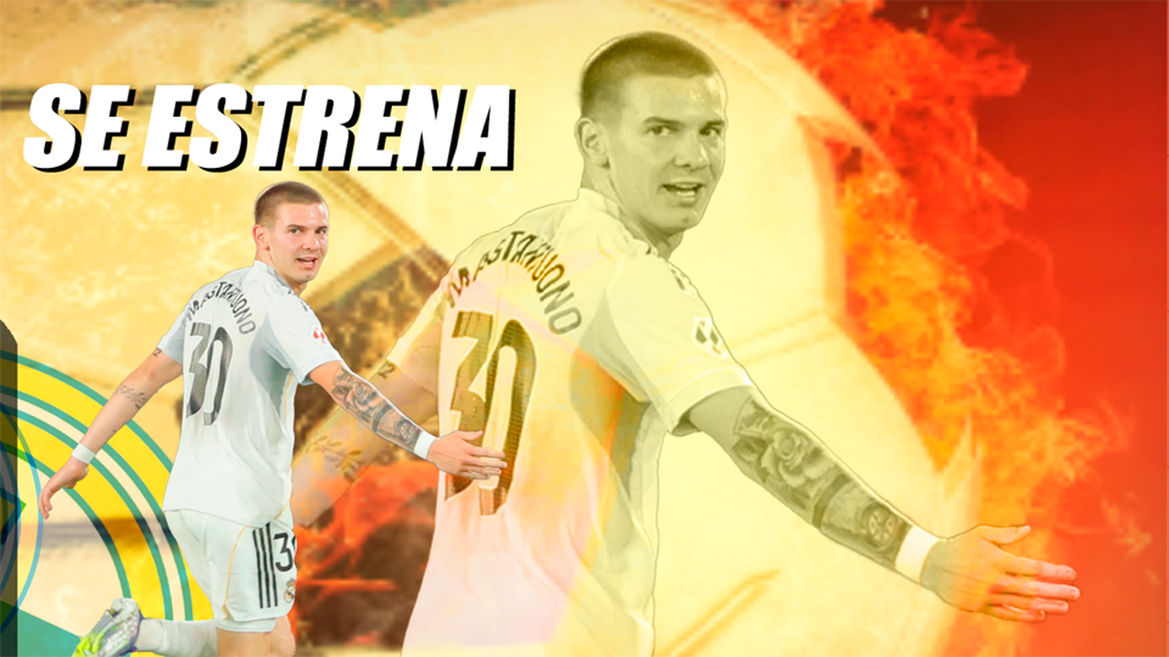 Mastantuono, sorprendido por la "humildad" de Carvajal y la "jerarquía" de Bellingham