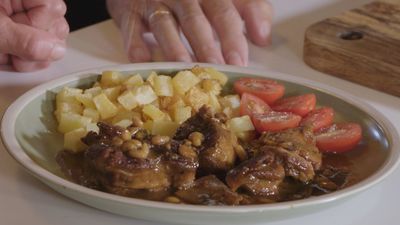 Sabor a Madrid: cabrito al ajillo en Valdemaqueda
