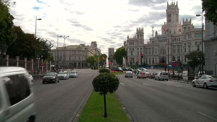 Imagen de la plaza de Cibeles