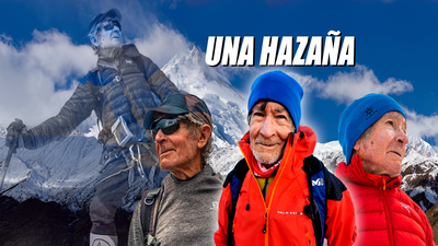 Carlos Soria, de 86 años, bate el récord mundial al coronar la cima del Manaslu