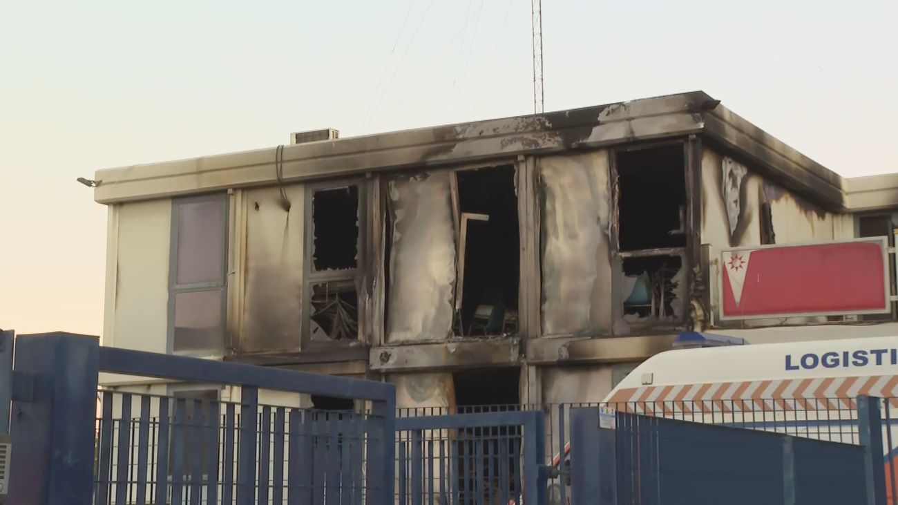 Detenido el presunto responsable del incendio en la sede de Protección Civil de Rivas