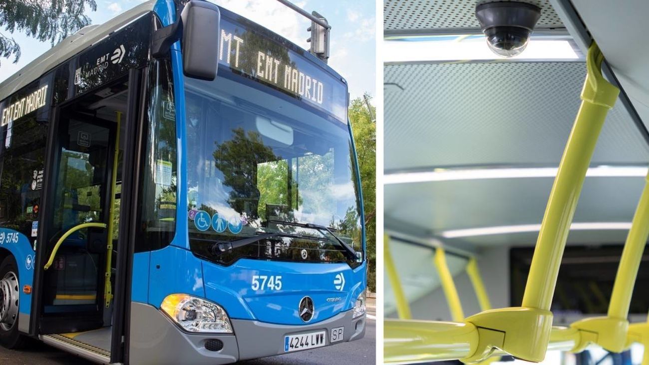 Los autobuses de la EMT irán equipados con inteligencia artificial: así funcionará esta novedosa tecnología