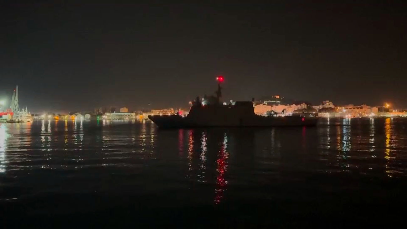 El buque 'Furor' zarpa desde Cartagena para apoyar a la flotilla que se dirige a Gaza