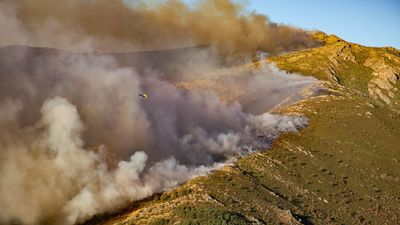 Empeora el incendio forestal de Peñalba (Guadalajara): evacúan dos pueblos y acude la UME