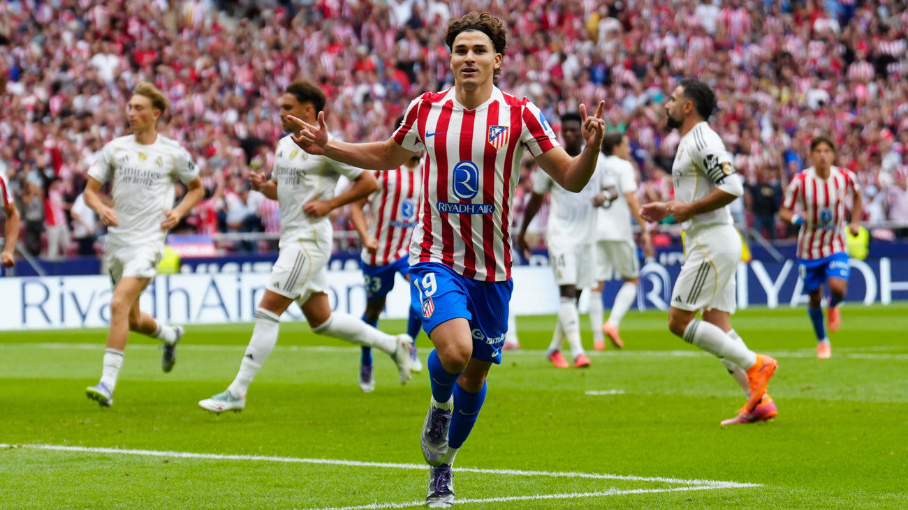 5-2. El Atlético corta la racha triunfal del Real Madrid con una goleada