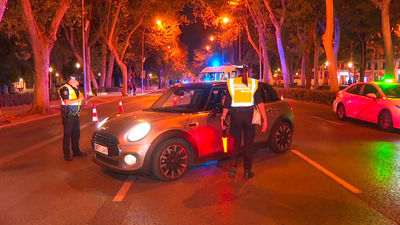 Noche de controles de alcoholemia y drogas en Madrid: 23 conductores sancionados