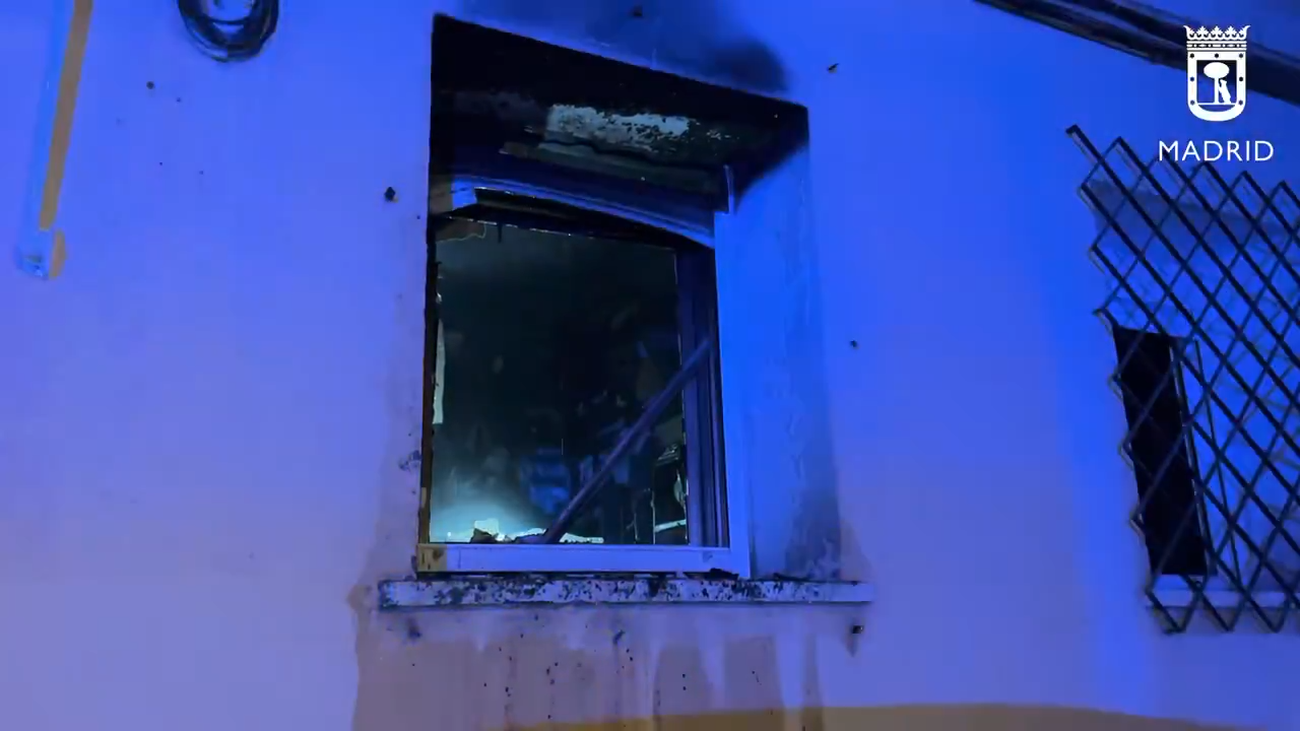 Muere un hombre en el incendio de una vivienda en Madrid