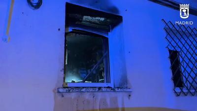 Muere un hombre en el incendio de una vivienda en Madrid