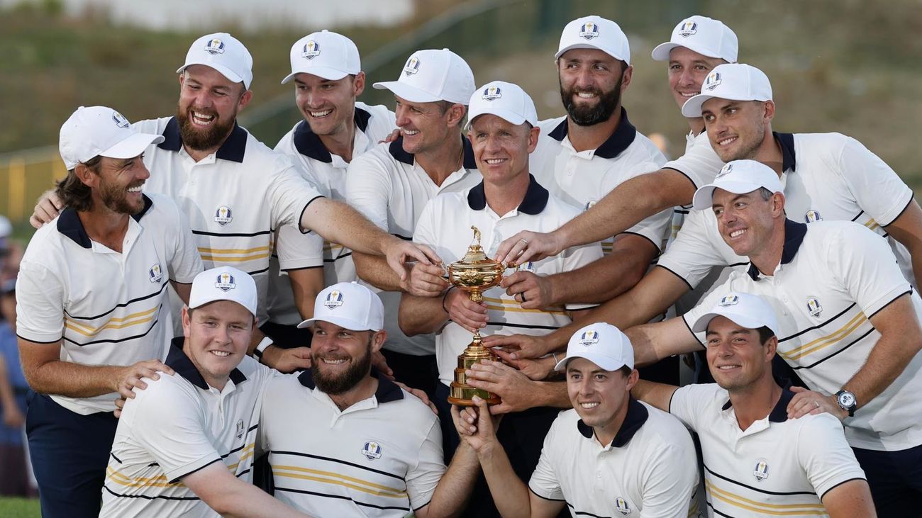 Europa resiste el ataque de EEUU y revalida la Ryder Cup