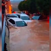 De nuevo los coches flotando y las calles como ríos en Valencia y Zaragoza