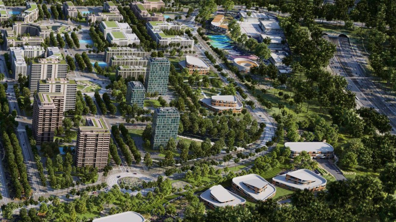 Arrancan las obras de la segunda fase de Los Cerros, en Vicálvaro