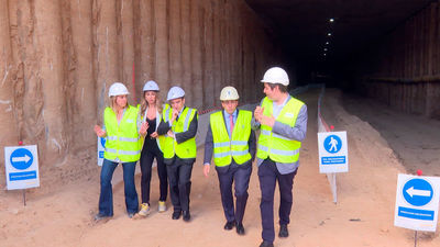 Soterramiento de la A-5: ya se han excavado 300 metros de túnel y Almeida confirma su apertura en noviembre de 2026