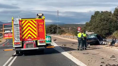 Un fallecido por un choque frontal en la M-607, a la altura de Colmenar Viejo