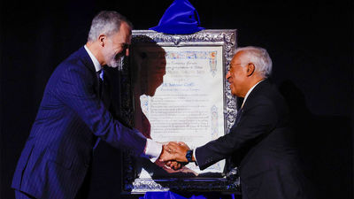 El Rey defiende la unidad de Europa en tiempos complejos y recalca que "no podemos retroceder"