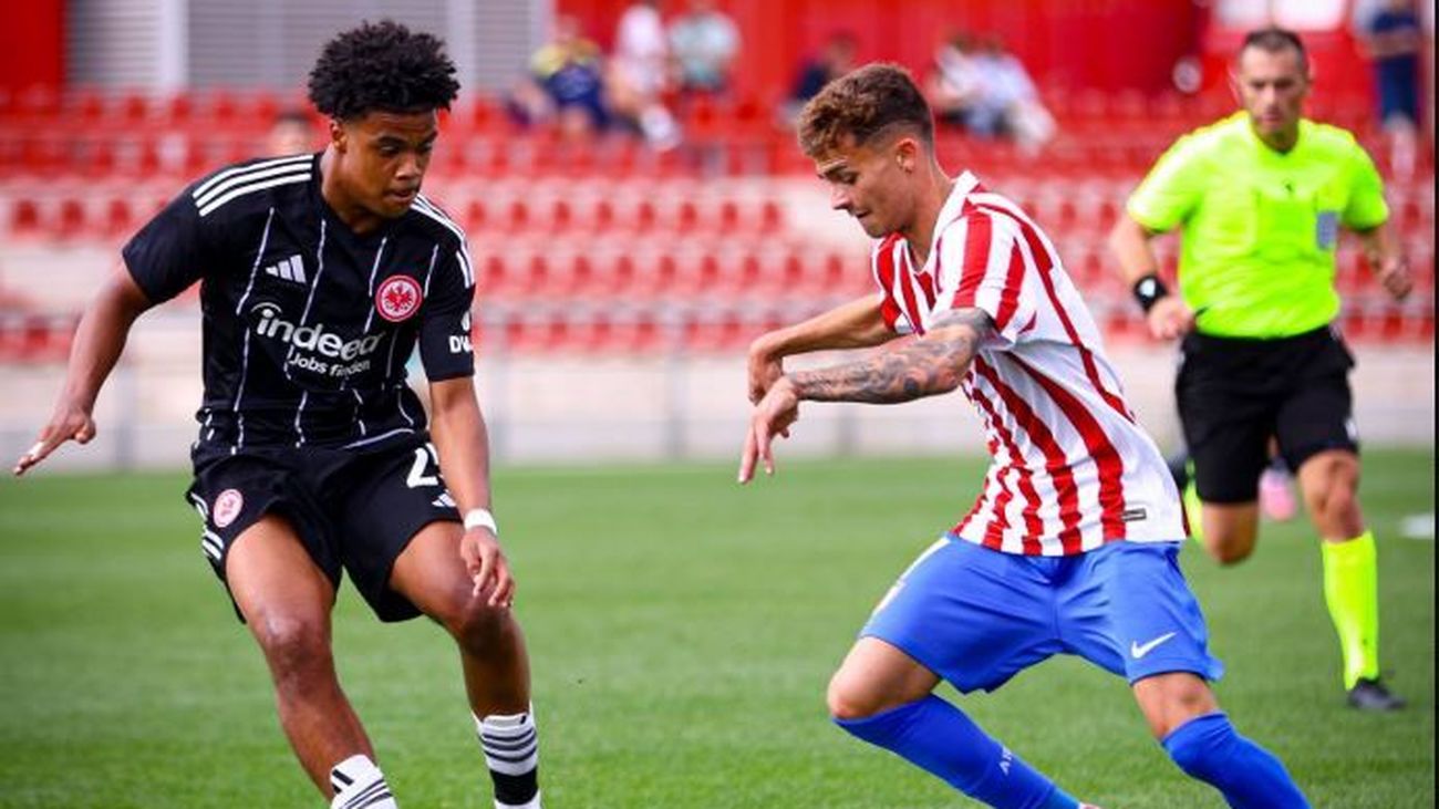 2-1. Remontada final del Atlético de Madrid Juvenil ante el Eintracht