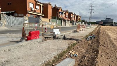 Mejorada arregla sus calles, Corpa mejora sus caminos