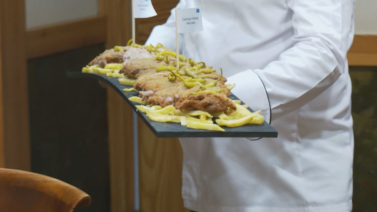 Urumea desbanca a los cachopos tradicionales con su versión de un metro en Chamartín