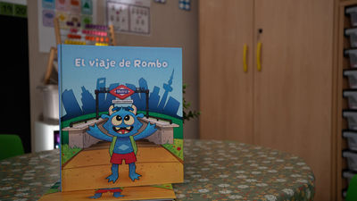 Rombo, el 'monstruo' del Metro para fomentar su uso entre los escolares