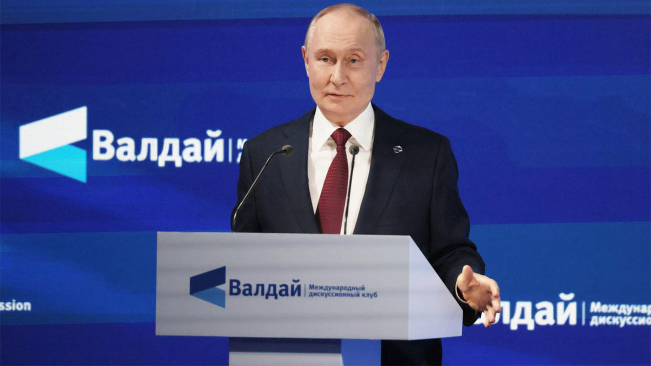 Vladimir Putin en Sochi