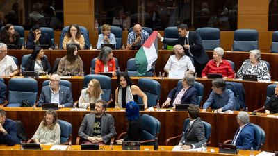 Tensión en la Asamblea de Madrid con un debate bronco sobre Gaza