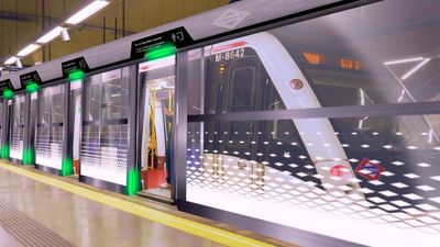 Los trenes automáticos de la nueva L6 de Metro podrán llevar a 1.400 pasajeros, un 17% más